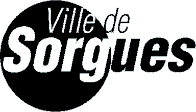logo ville sorgues noir